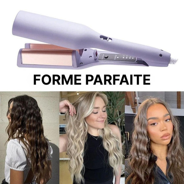 Boucleur Cheveux - Fer à Boucler Professionnel En V zaxx