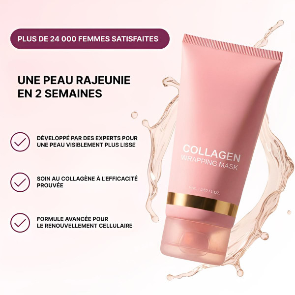 Masque Collagène Coréen + Pinceau zaxx