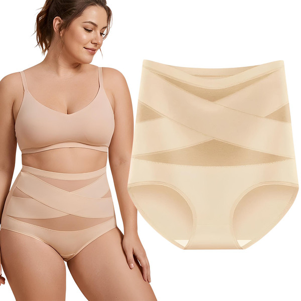 Culotte Post-Partum Gainante Taille Haute - Ventre Plat zaxx
