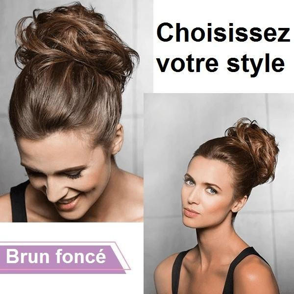 Chouchou Chignon Facile a Porter zaxx