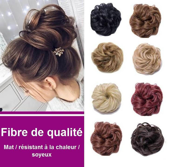 Chouchou Chignon Facile a Porter zaxx