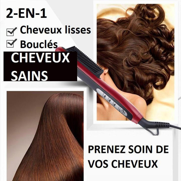 Lisseur Boucleur 2-en-1 - HairCare zaxx