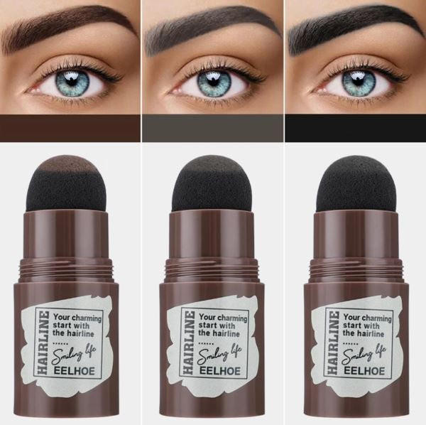 Kit Pour Maquiller Les Sourcils - Tampon a Sourcils - Pochoirs zaxx
