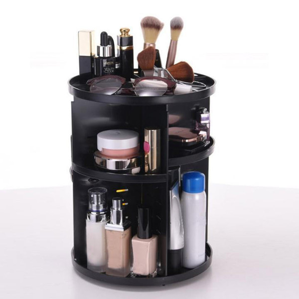 Organisateur de maquillage Rotatif a 360 degres zaxx