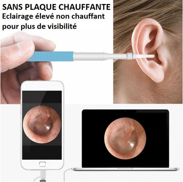 Nettoyeur dOreilles HD 3-en-1 zaxx