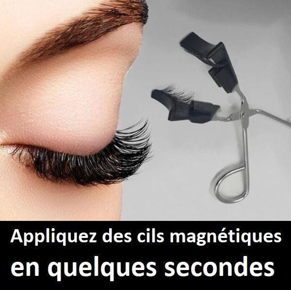 Pince a Cils Magnetiques - Recourbe-cils - Kit Complet zaxx