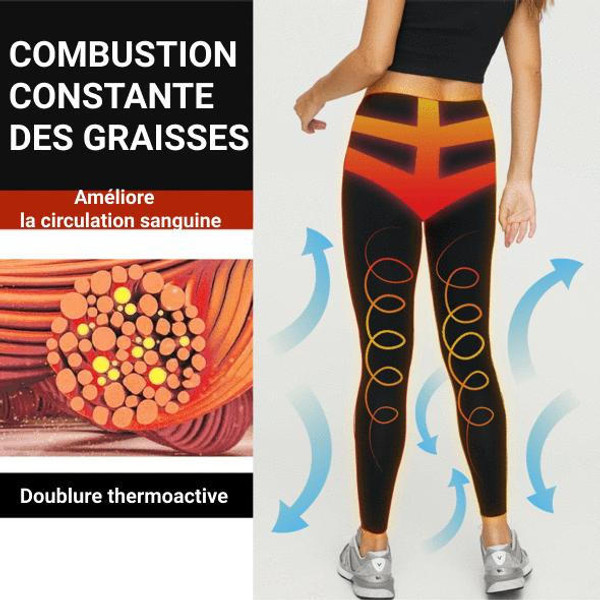 Legging De Compression Taille Haute zaxx