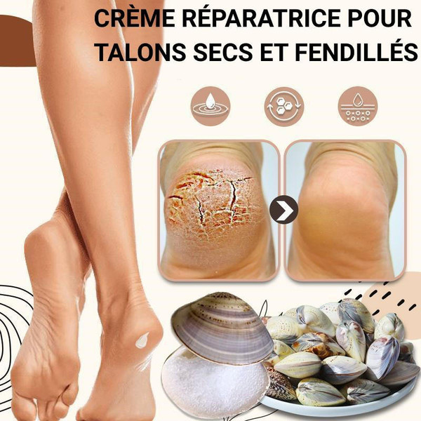 Creme Reparatrice Pour Talons Secs Et Fendilles zaxx