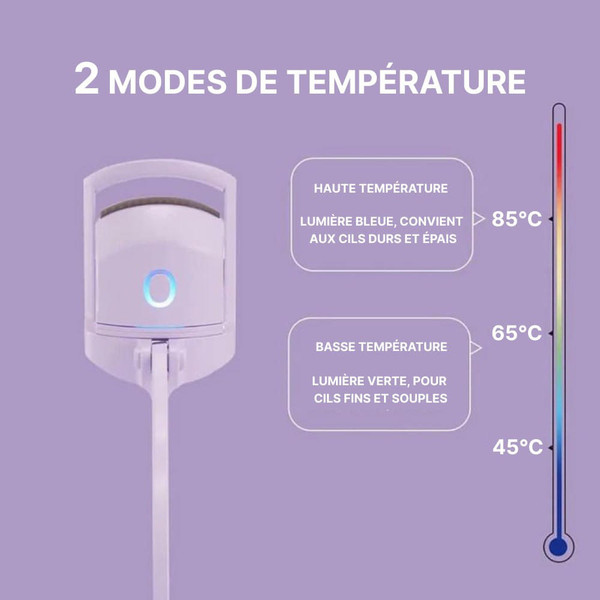 Recourbe-cils Chauffant Electrique zaxx