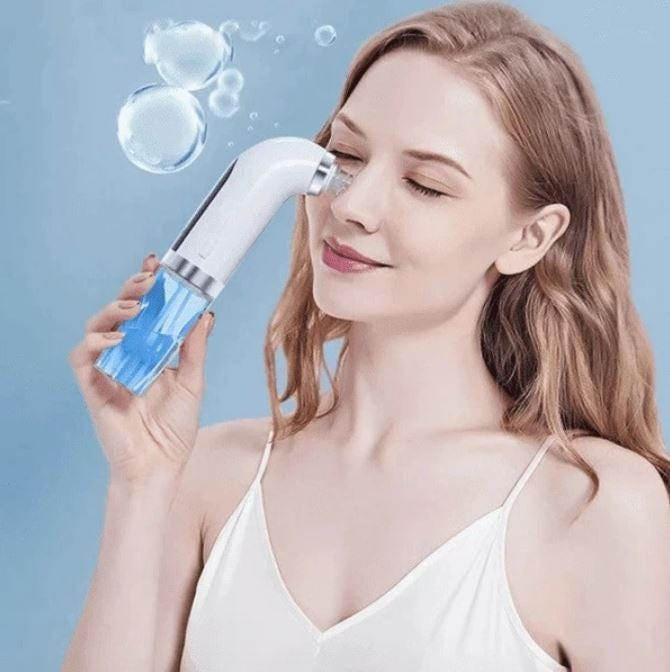 Aspirateur Visage Pour Points Noirs Et Boutons - Nettoyage Peau Profonde, Portable Et Efficace