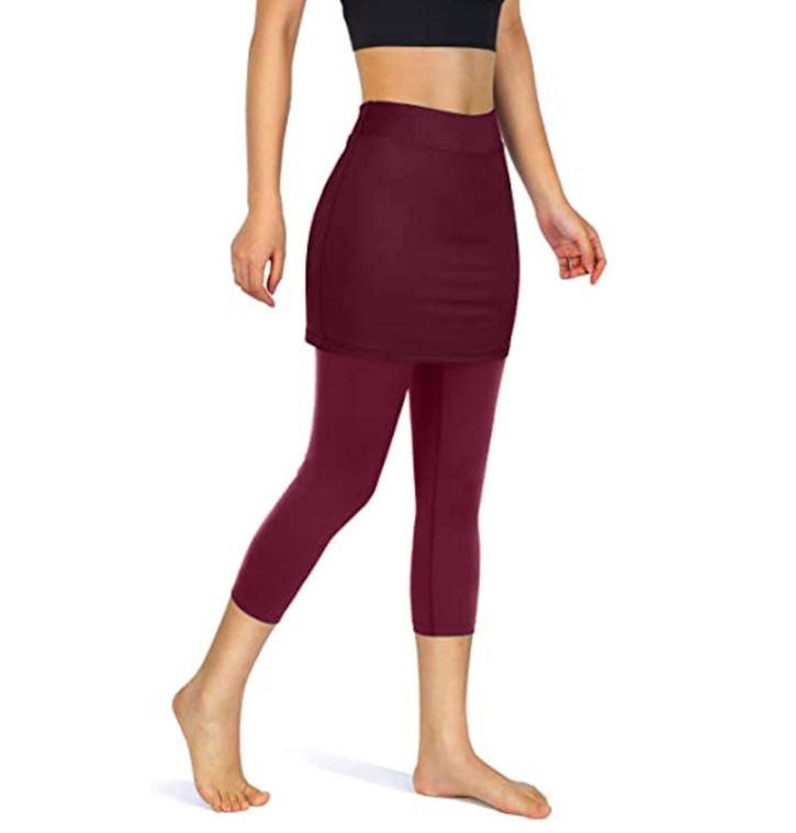 Jupe Legging Int gr e Femme Sport Tennis Poche Int gr e