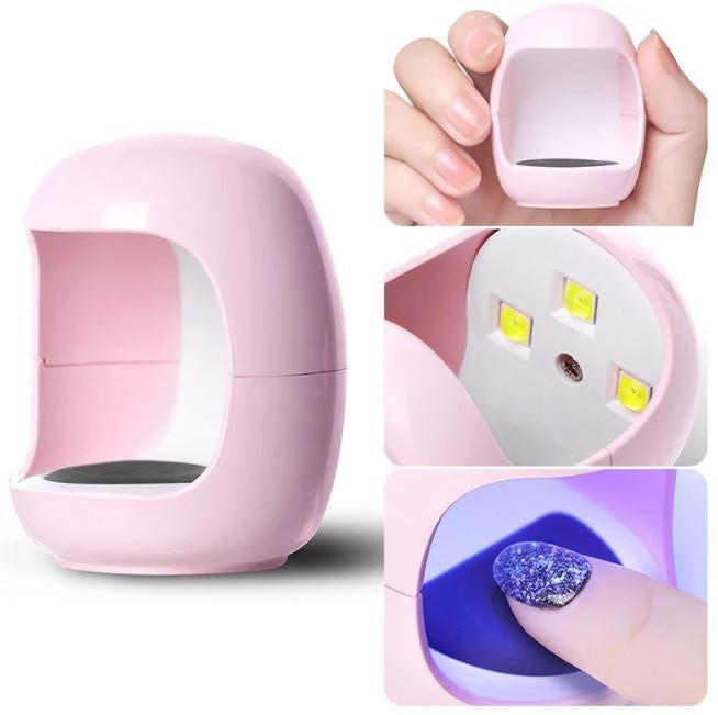 Mini Lampe À Ongles Led Mini Lampes Uv Led Pour Ongles Séchage Rapide 4  Perles De Lampe Éclairage Doux Lampe De Bon Matériel - Cdiscount  Electroménager