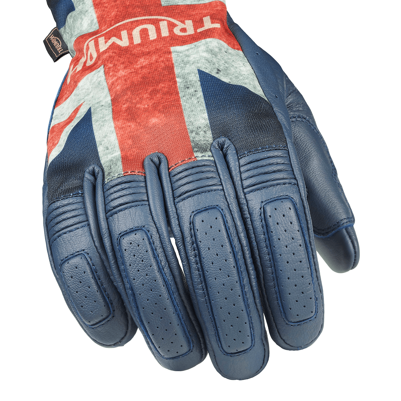 Triumph | Union Jack Flag Leather Gloves | Webbs