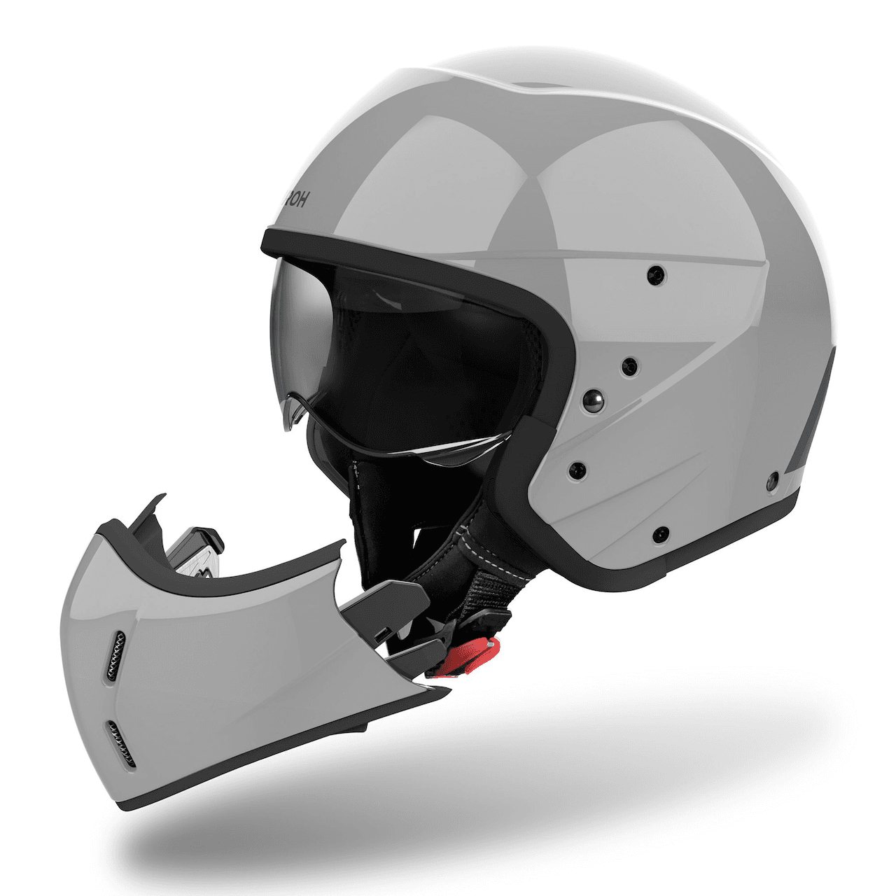 Motorcycle Helmet Cross Enduro Airoh Switch PIRATE Polished For Sale Online