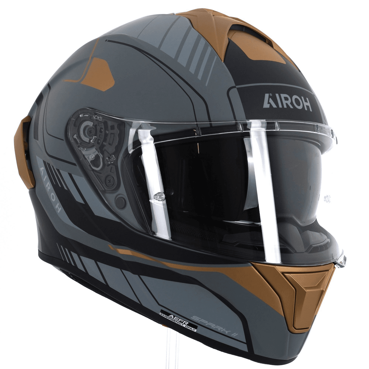 AIROH SPARK 2 CHRONO GOLD MATT HELMET