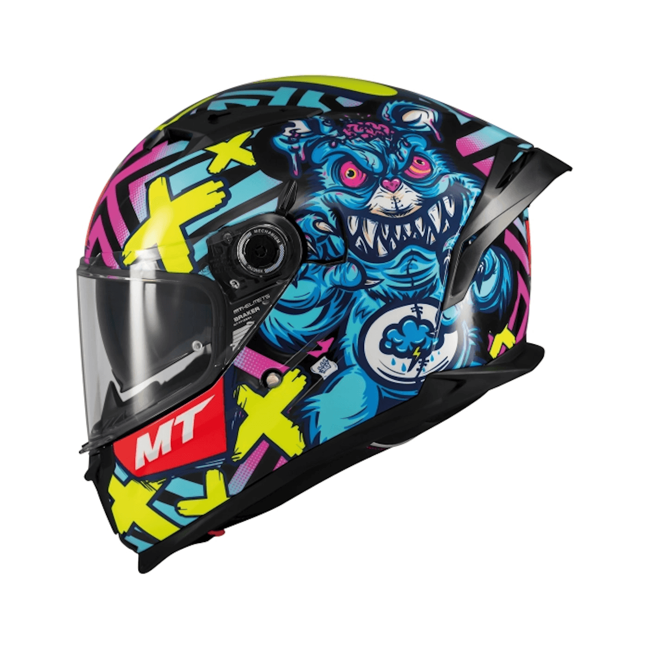 crazy full face motorcycle helmets KYPARA Helmet with Internal Tinted Visor & DOT Approved for Moped ATV Cruiser Scooter (White Samurai Spirit, Medium) : Automotive comfortable fit for commutes and longer road rides Stealth Crazy Axor Stealth Motorcycle