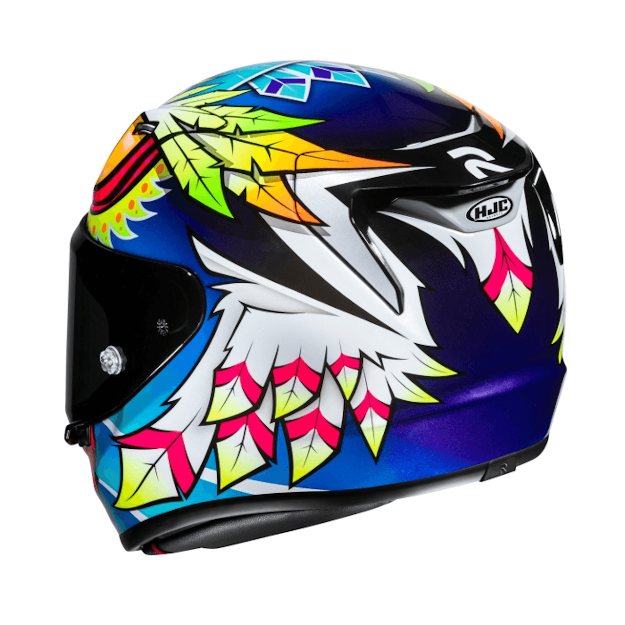 HJC | RPHA 12 SPASSO MC3H – BLUE / ORANGE / YELLOW – FULL FACE | Webbs
