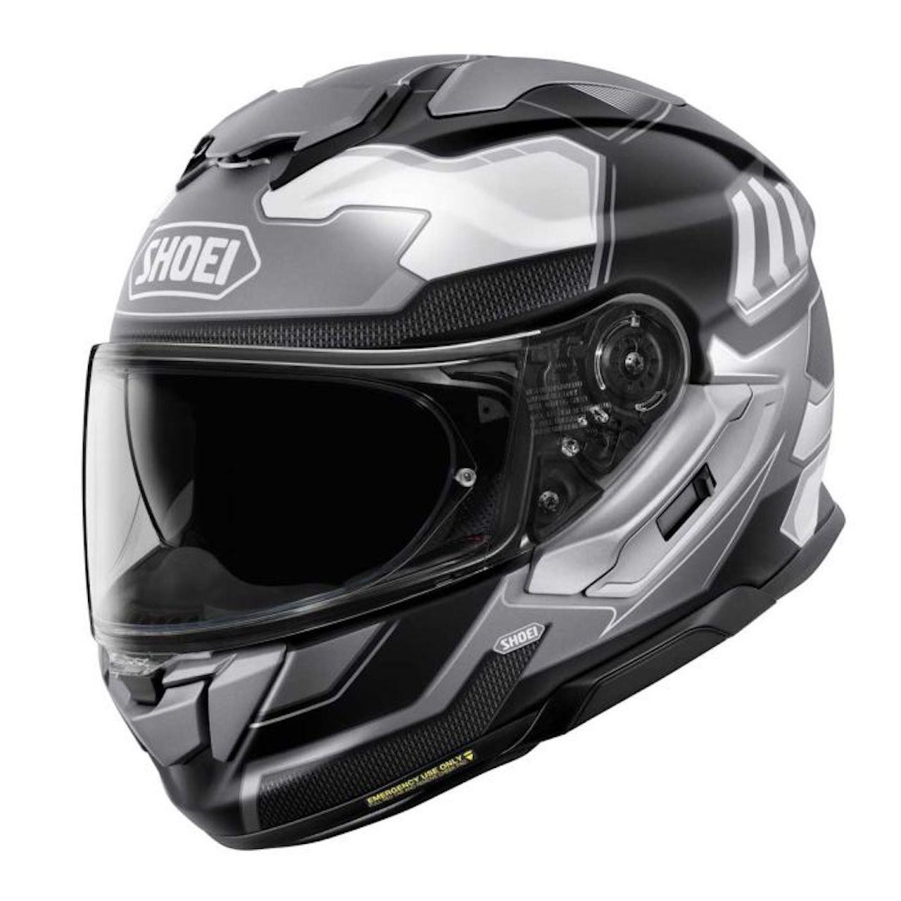 SHOEI フルフェイスヘルメット TC-5ブラック/シルバー Shoei | gt-air 3 agility tc-5 helmet – black / grey – full face