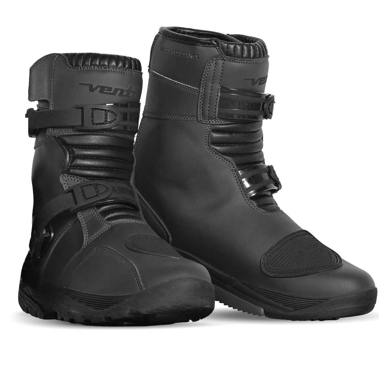Mens Motorcycle Boots | venti-adv-waterproof-boot-black | Webbs