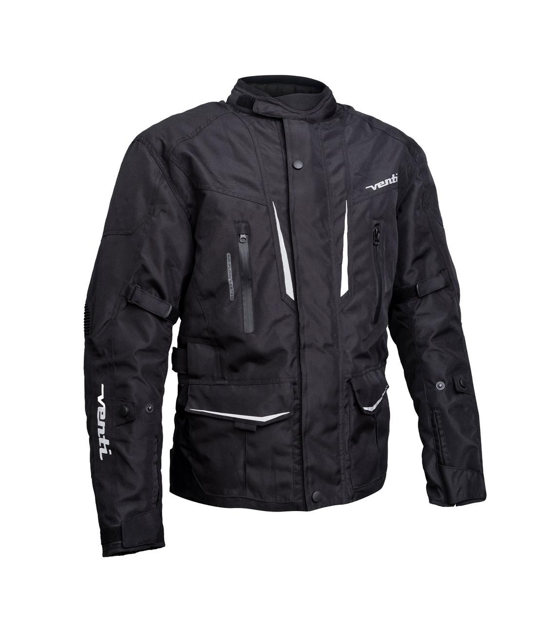 Mens Motorcycle Jackets | Venti Tour Jacket Black | Webbs