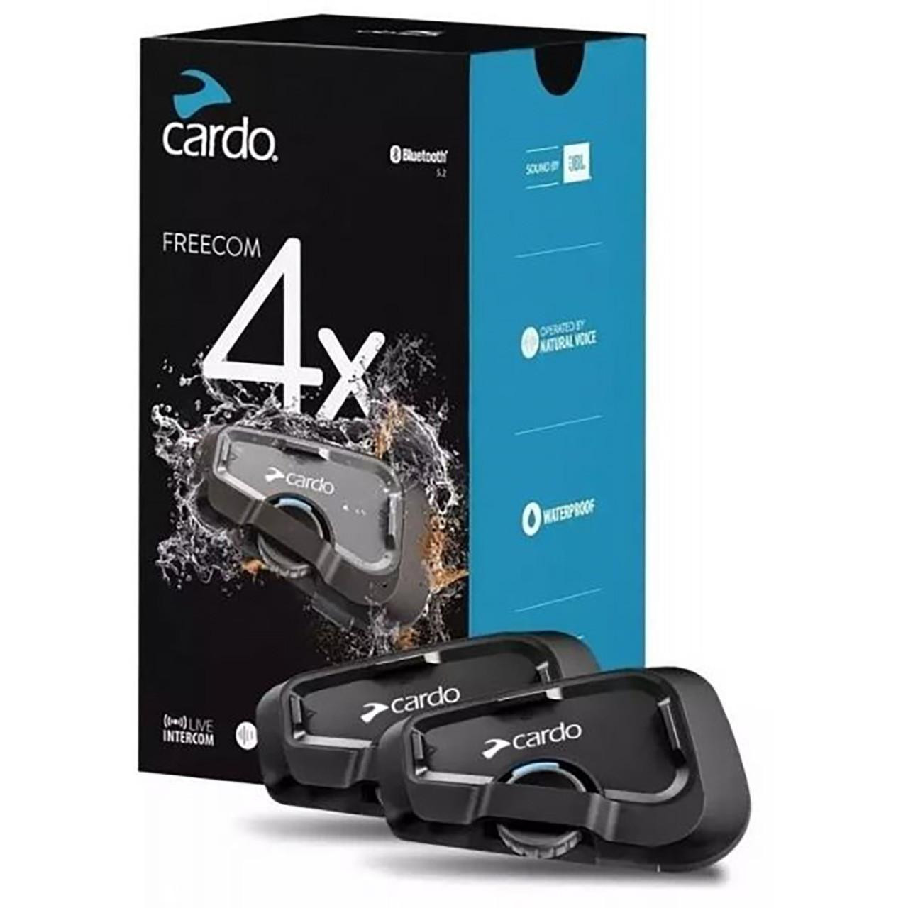 Cardo FREECOM 4+ デュオセット Scala Rider | CARDO FREECOM 4X INTERCOM DUO | Webbs