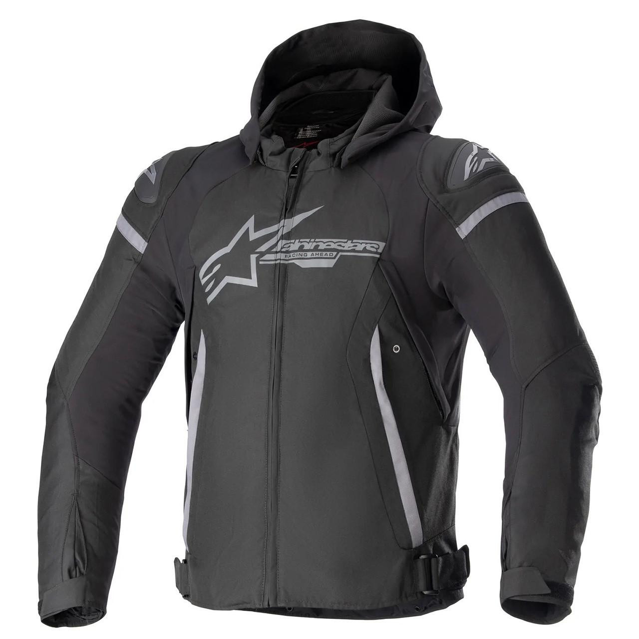 バイクウェア・装備 Alpinestars ZACA Waterproof jacket Alpinestars | Zaca Waterproof Jacket Black Dark Grey | Webbs