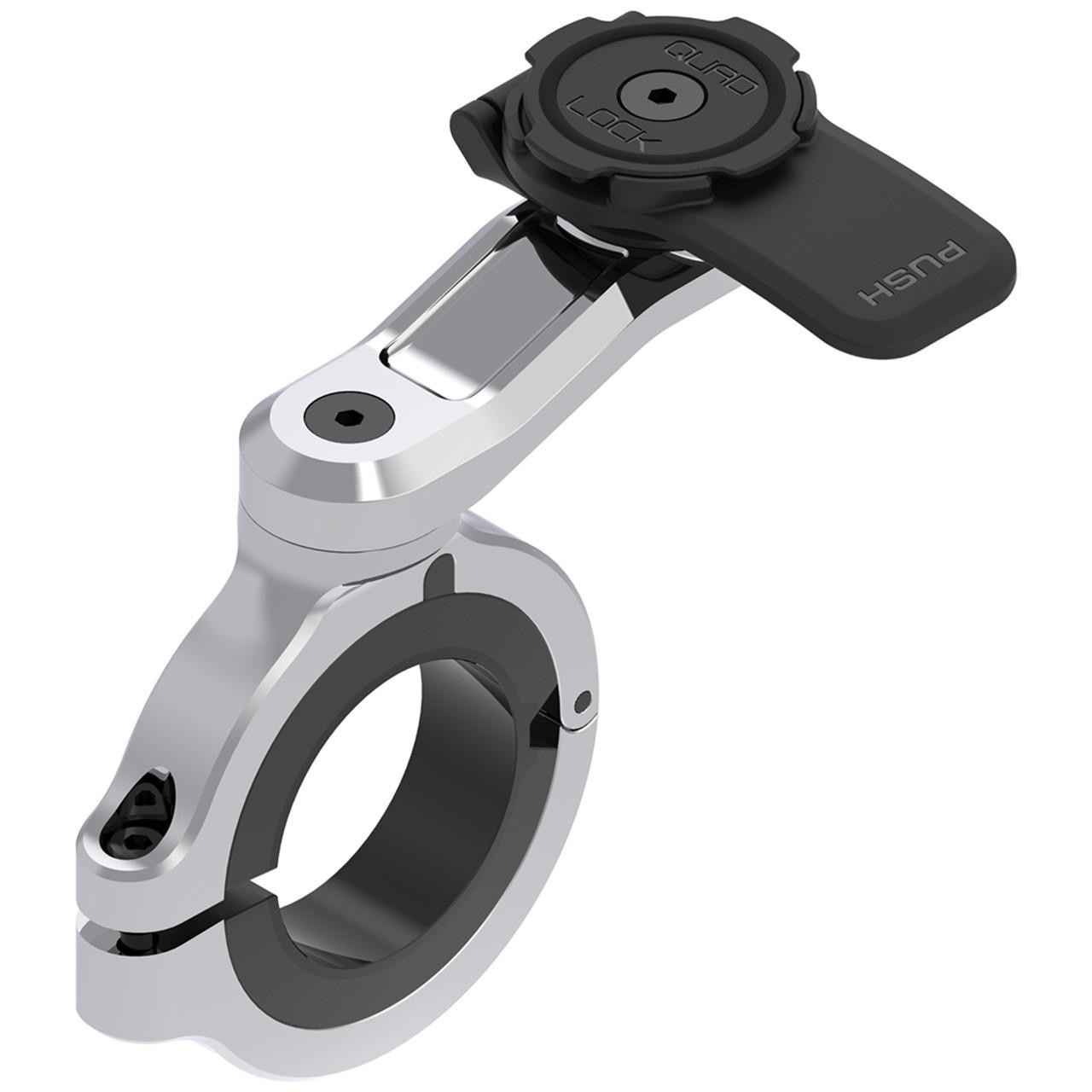 アクセサリー QUAD LOCK HANDLEBAR MOUNT PRO Quadlock | Motorcycle Handlebar Mount Pro Chrome - Large | Webbs