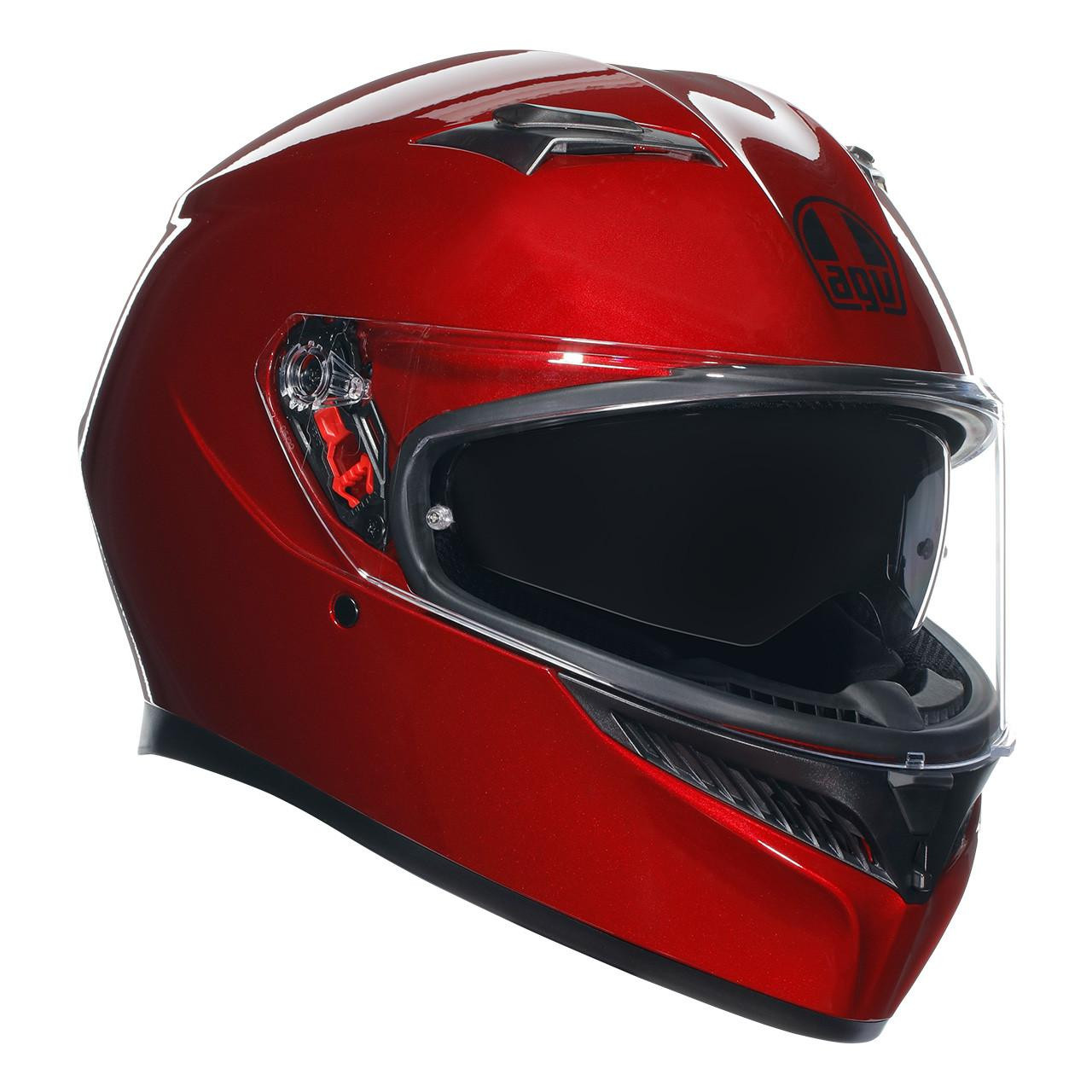 AGV | K3 Full Face Helmet Red | Webbs