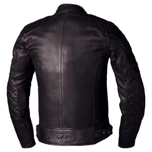  RST IOM TT HILLBERRY 2 CE MENS BROWN LEATHER JACKET 