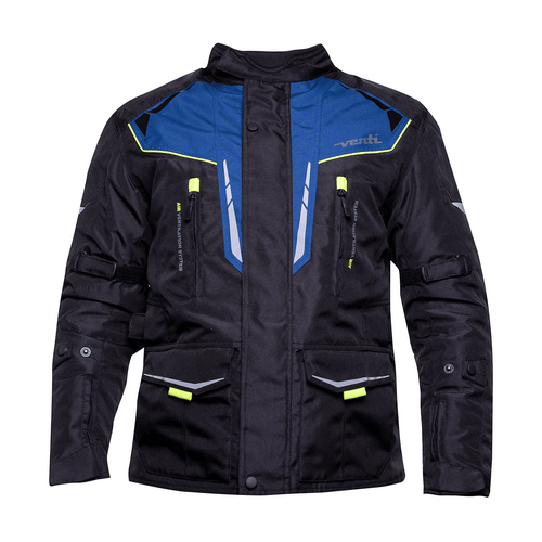 Venti VENTI TOUR WATERPROOF TEXTILE JACKET NAVY YELLOW