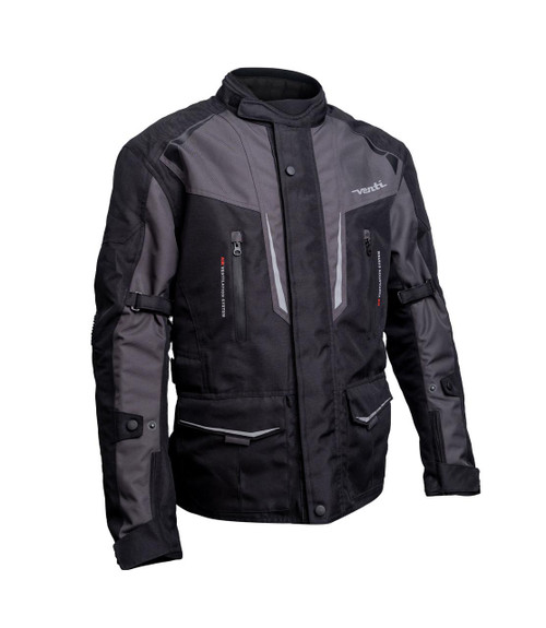 Venti VENTI LADIES TOUR WATERPROOF TEXTILE JACKET BLACK GREY