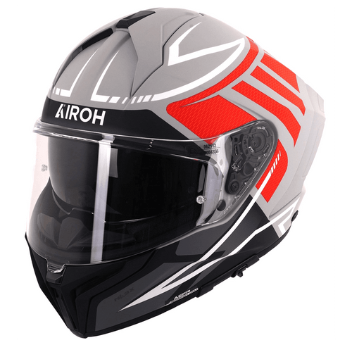 AIROH MATRYX HELMET - RIDER RED MATT