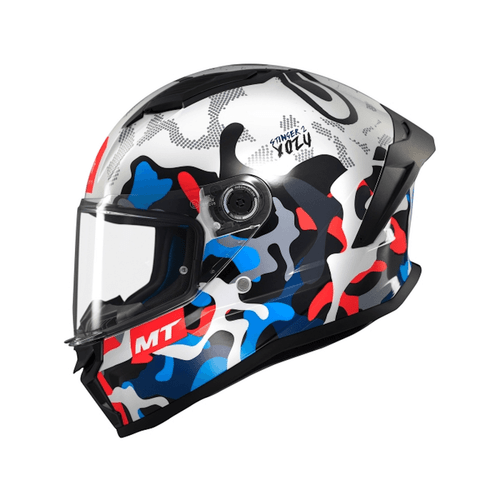  MT STINGER 2 YOZU – BLUE / WHITE – FULL FACE 
