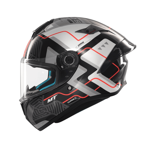  MT TARGO S BRIK – BLACK / WHITE – FULL FACE 