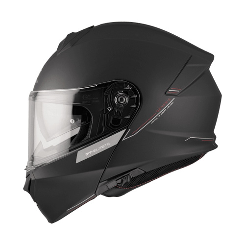  MT GENESIS SV SOLID – MATT BLACK – FLIP UP 