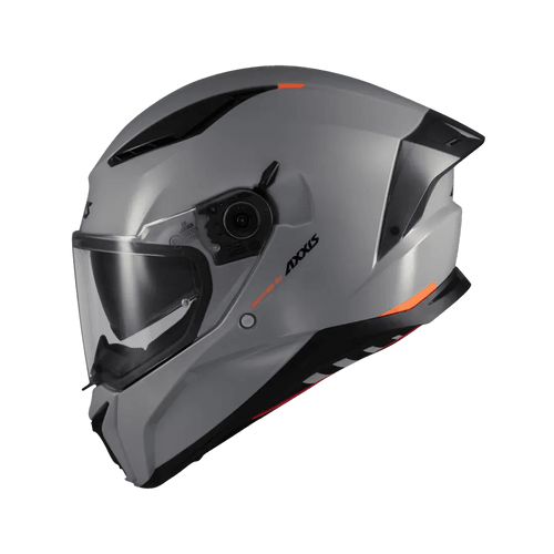  AXXIS PANTHER SV SOLID A12 – GREY GLOSS – FULL FACE 