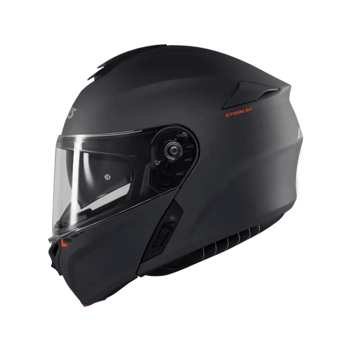  AXXIS STORM S SV SOLID A2 – GREY MATT – FLIP UP 