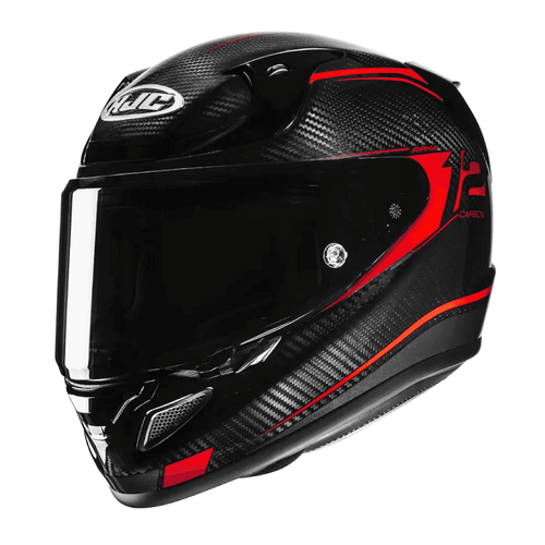  HJC RPHA 12 CARBON KERES – RED – FULL FACE 