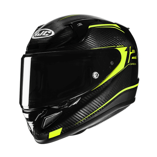  HJC RPHA 12 CARBON KERES – YELLOW – FULL FACE 