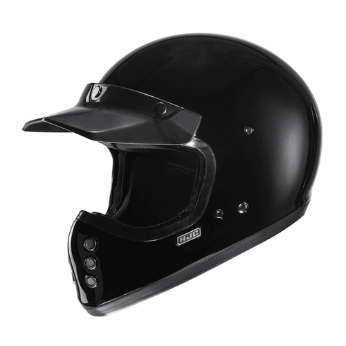  HJC V60 PLAIN HELMET –  BLACK – FULL FACE 