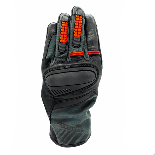 Venti VENTI STREET R BLACK RED SUMMER GLOVE