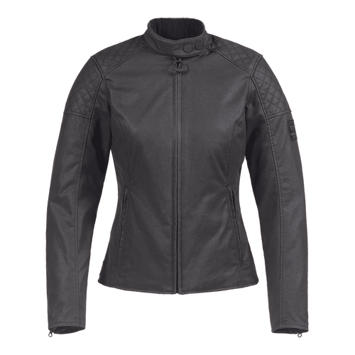 TRIUMPH BRADDAN WOMENS WAX JACKET   at Webbs Motorcycles