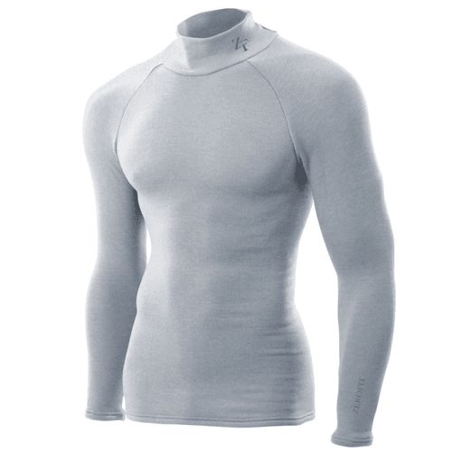 ZEROFIT ULTIMATE HEATRUB BASELAYER LS GREY   at Webbs Motorcycles
