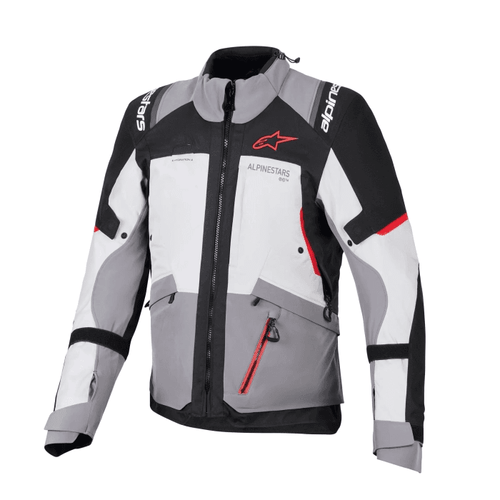 ALPINESTARS ANDES V4 DRYSTAR MEN’S JACKET D. GREY / GREY / BLACK / RED   at Webbs Motorcycles