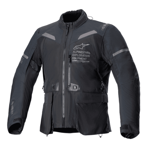 ALPINESTARS ST-7 2L GORE-TEX JACKET – BLACK / DARK GREY   at Webbs Motorcycles