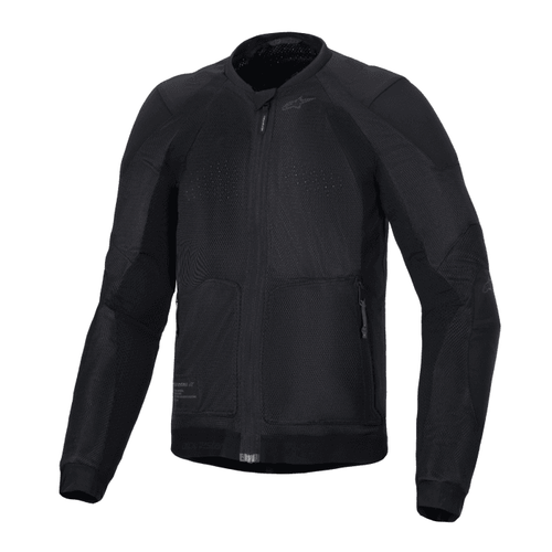 ALPINESTARS TROOP-AIR MEN’S JACKET – BLACK / BLACK   at Webbs Motorcycles