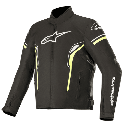 ALPINESTARS T-SP-1 WATERPROOF JACKET – BLACK / YELLOW FLUO   at Webbs Motorcycles