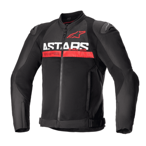 ALPINESTARS SMX AIR MEN’S JACKET – BLACK / BRIGHT RED   at Webbs Motorcycles