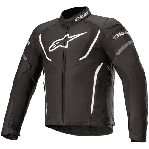 ALPINESTARS T-JAWS V3 WATERPROOF JACKET – BLACK / WHITE   at Webbs Motorcycles