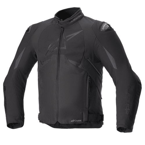 ALPINESTARS T-GP R V3 DRYSTAR® JACKET – BLACK / BLACK   at Webbs Motorcycles